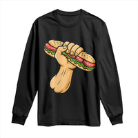 Free DC Sandwich Revolution Long Sleeve Shirt Washington DC Pride Political Satire - Wonder Print Shop