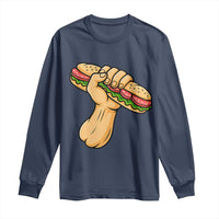 Free DC Sandwich Revolution Long Sleeve Shirt Washington DC Pride Political Satire - Wonder Print Shop