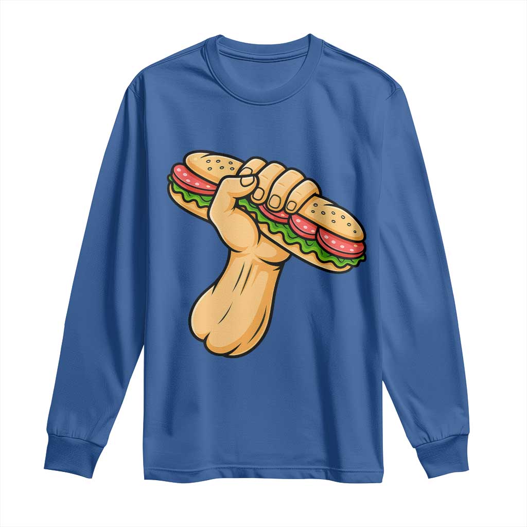 Free DC Sandwich Revolution Long Sleeve Shirt Washington DC Pride Political Satire - Wonder Print Shop