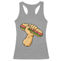 Free DC Sandwich Revolution Racerback Tank Top Washington DC Pride Political Satire - Wonder Print Shop