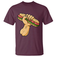 Free DC Sandwich Revolution T Shirt Washington DC Pride Political Satire - Wonder Print Shop