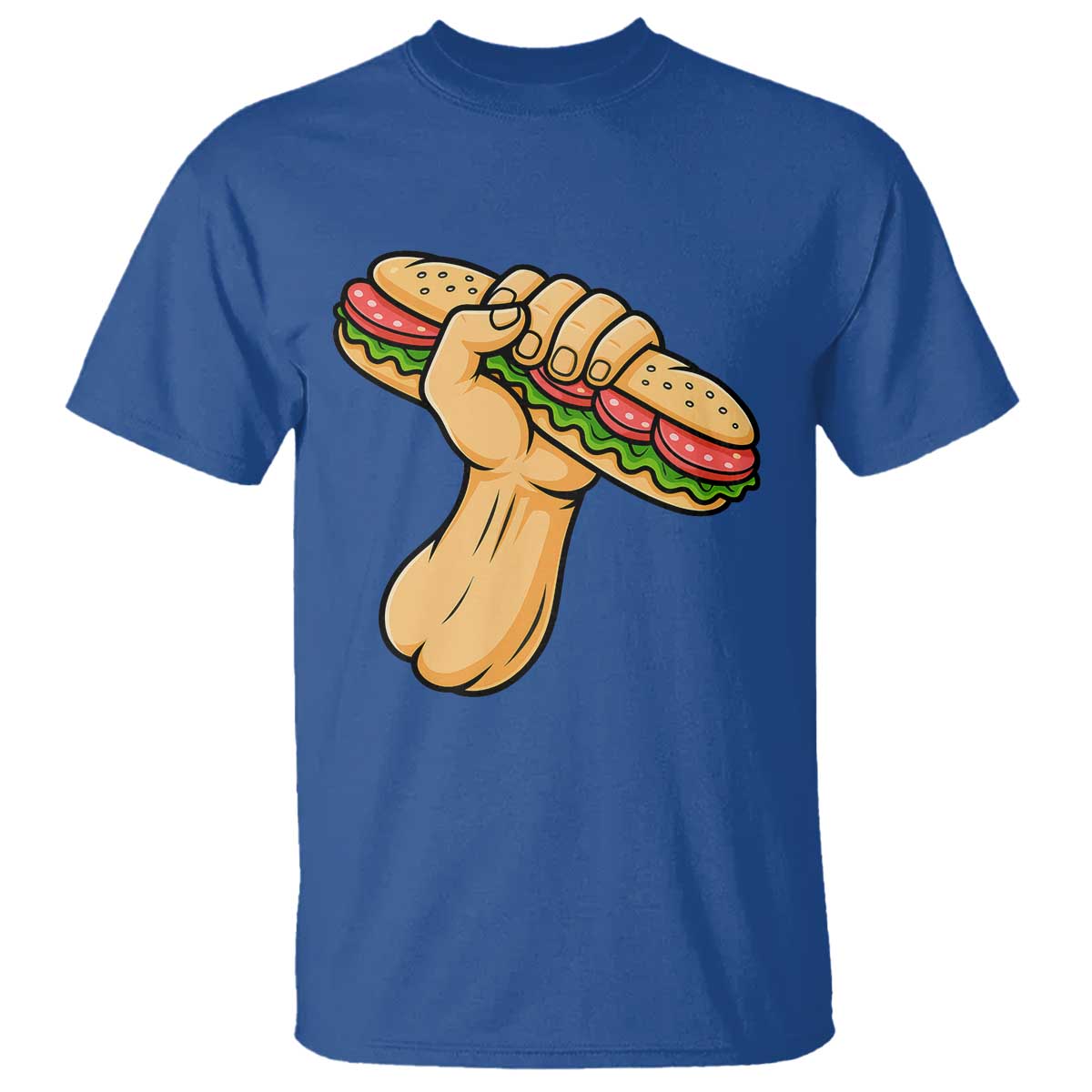 Free DC Sandwich Revolution T Shirt Washington DC Pride Political Satire - Wonder Print Shop
