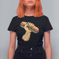 Free DC Sandwich Revolution T Shirt For Women Washington DC Pride Political Satire - Wonder Print Shop