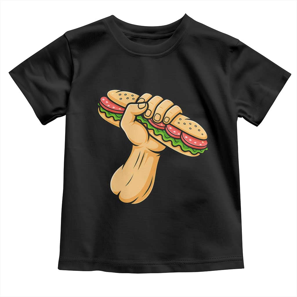 Free DC Sandwich Revolution Toddler T Shirt Washington DC Pride Political Satire - Wonder Print Shop