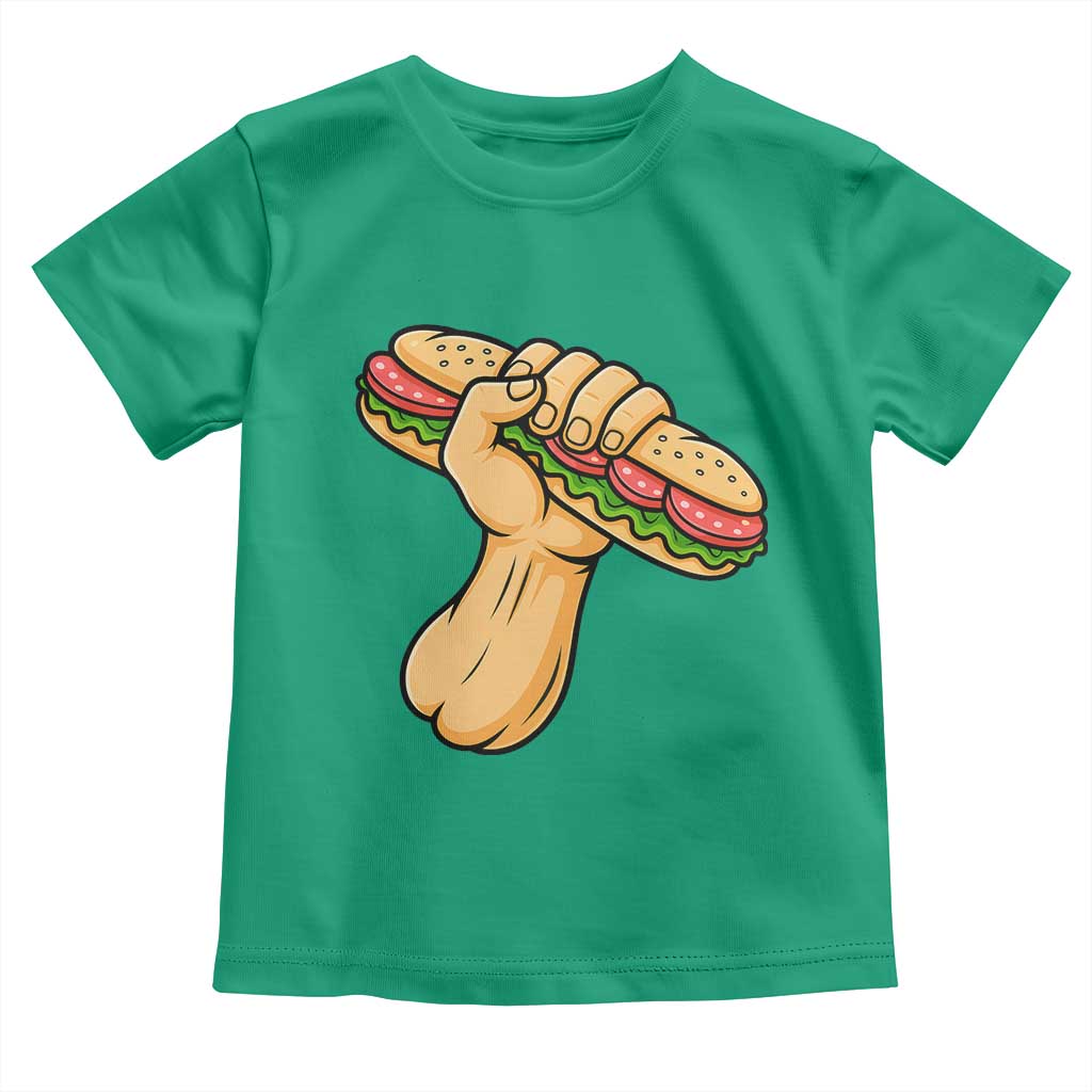 Free DC Sandwich Revolution Toddler T Shirt Washington DC Pride Political Satire - Wonder Print Shop