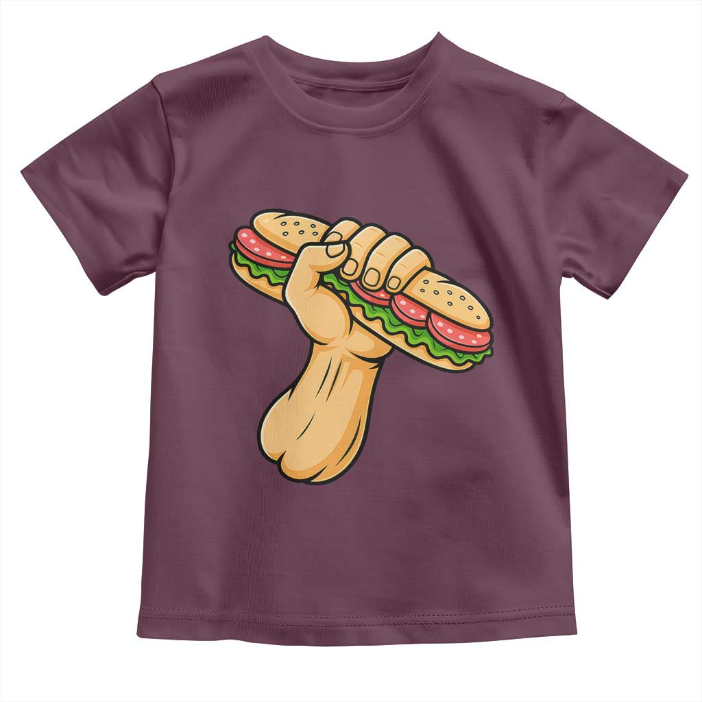 Free DC Sandwich Revolution Toddler T Shirt Washington DC Pride Political Satire - Wonder Print Shop