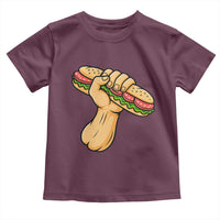 Free DC Sandwich Revolution Toddler T Shirt Washington DC Pride Political Satire - Wonder Print Shop