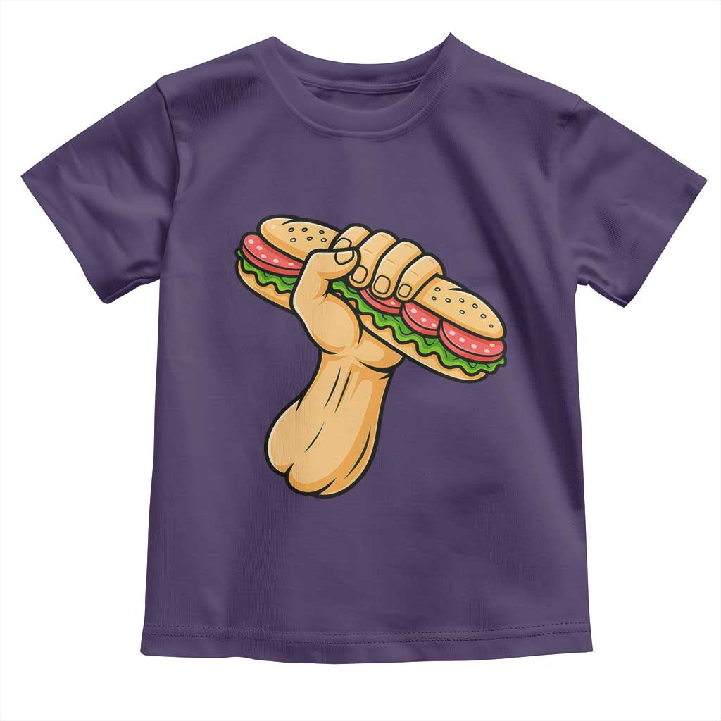 Free DC Sandwich Revolution Toddler T Shirt Washington DC Pride Political Satire - Wonder Print Shop