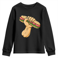 Free DC Sandwich Revolution Youth Sweatshirt Washington DC Pride Political Satire - Wonder Print Shop