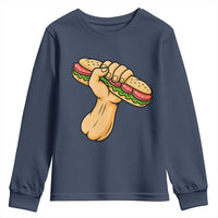 Free DC Sandwich Revolution Youth Sweatshirt Washington DC Pride Political Satire - Wonder Print Shop