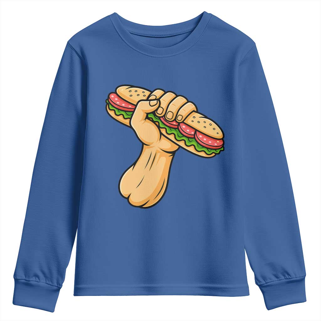 Free DC Sandwich Revolution Youth Sweatshirt Washington DC Pride Political Satire - Wonder Print Shop