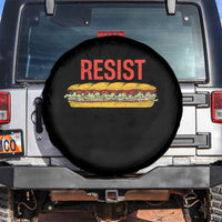 Resist Sandwich Spare Tire Cover Sarcastic Food Revolution Political Satire - Wonder Print Shop