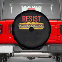 Resist Sandwich Spare Tire Cover Sarcastic Food Revolution Political Satire - Wonder Print Shop