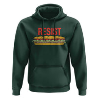Sandwich Power Fist Hoodie Sarcastic Food Revolution Political Satire - Wonder Print Shop