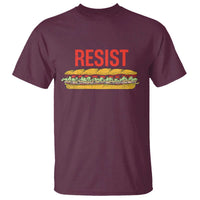 Sandwich Power Fist T Shirt Sarcastic Food Revolution Political Satire - Wonder Print Shop