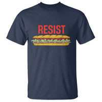 Sandwich Power Fist T Shirt Sarcastic Food Revolution Political Satire - Wonder Print Shop