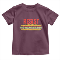Sandwich Power Fist Toddler T Shirt Sarcastic Food Revolution Political Satire - Wonder Print Shop