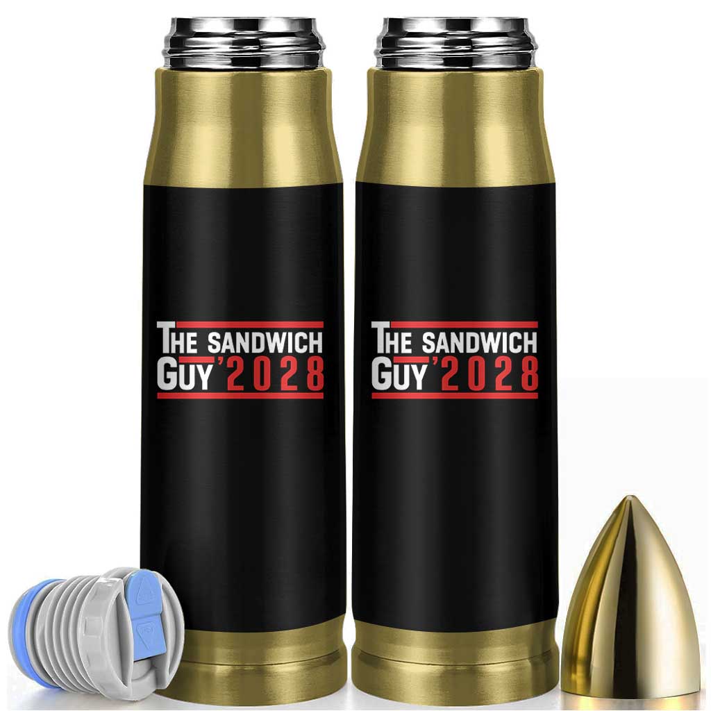 The Sandwich Guy 2028 Bullet Tumbler Political Parody - Wonder Print Shop