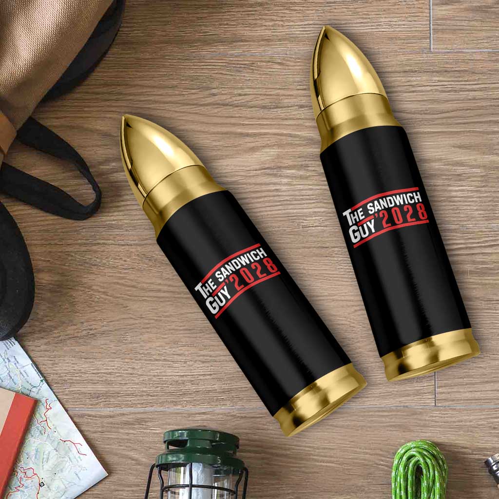 The Sandwich Guy 2028 Bullet Tumbler Political Parody - Wonder Print Shop