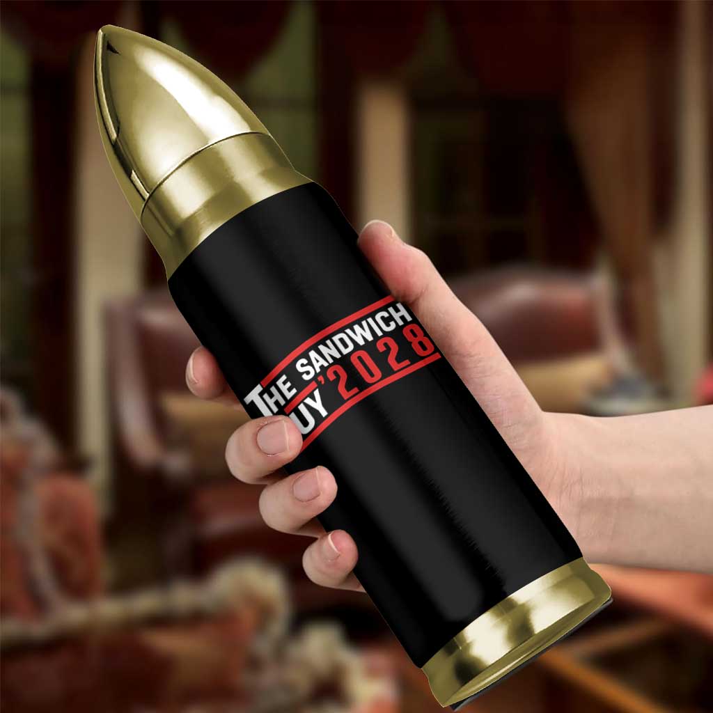 The Sandwich Guy 2028 Bullet Tumbler Political Parody - Wonder Print Shop