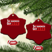 The Sandwich Guy 2028 Ceramic Ornament Political Parody - Wonder Print Shop