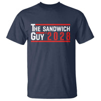 The Sandwich Guy for President 2028 T Shirt Funny Patriotic Campaign Parody - Wonder Print Shop