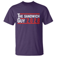 The Sandwich Guy for President 2028 T Shirt Funny Patriotic Campaign Parody - Wonder Print Shop