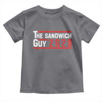 The Sandwich Guy for President 2028 Toddler T Shirt Funny Patriotic Campaign Parody - Wonder Print Shop