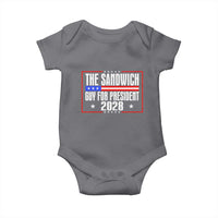 The Sandwich Guy 2028 Baby Onesie Political Parody - Wonder Print Shop