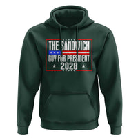 The Sandwich Guy 2028 Hoodie Political Parody - Wonder Print Shop