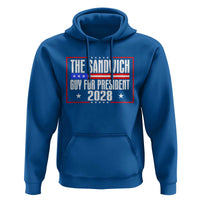 The Sandwich Guy 2028 Hoodie Political Parody - Wonder Print Shop