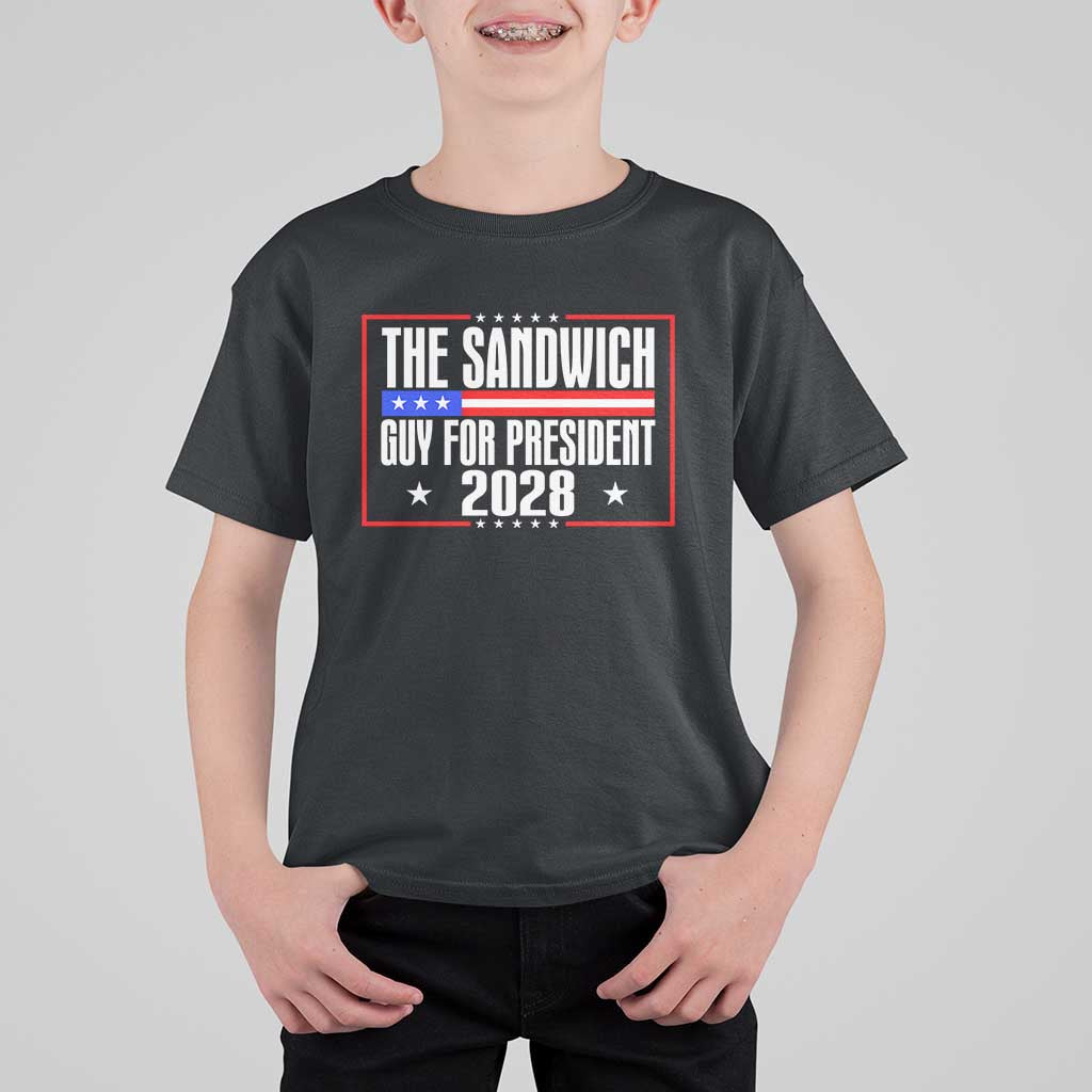 The Sandwich Guy 2028 T Shirt For Kid Political Parody - Wonder Print Shop