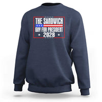 The Sandwich Guy 2028 Sweatshirt Political Parody - Wonder Print Shop