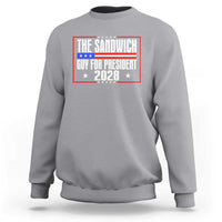 The Sandwich Guy 2028 Sweatshirt Political Parody - Wonder Print Shop