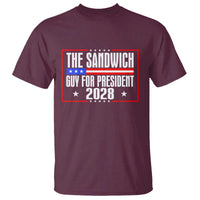 The Sandwich Guy 2028 T Shirt Political Parody - Wonder Print Shop