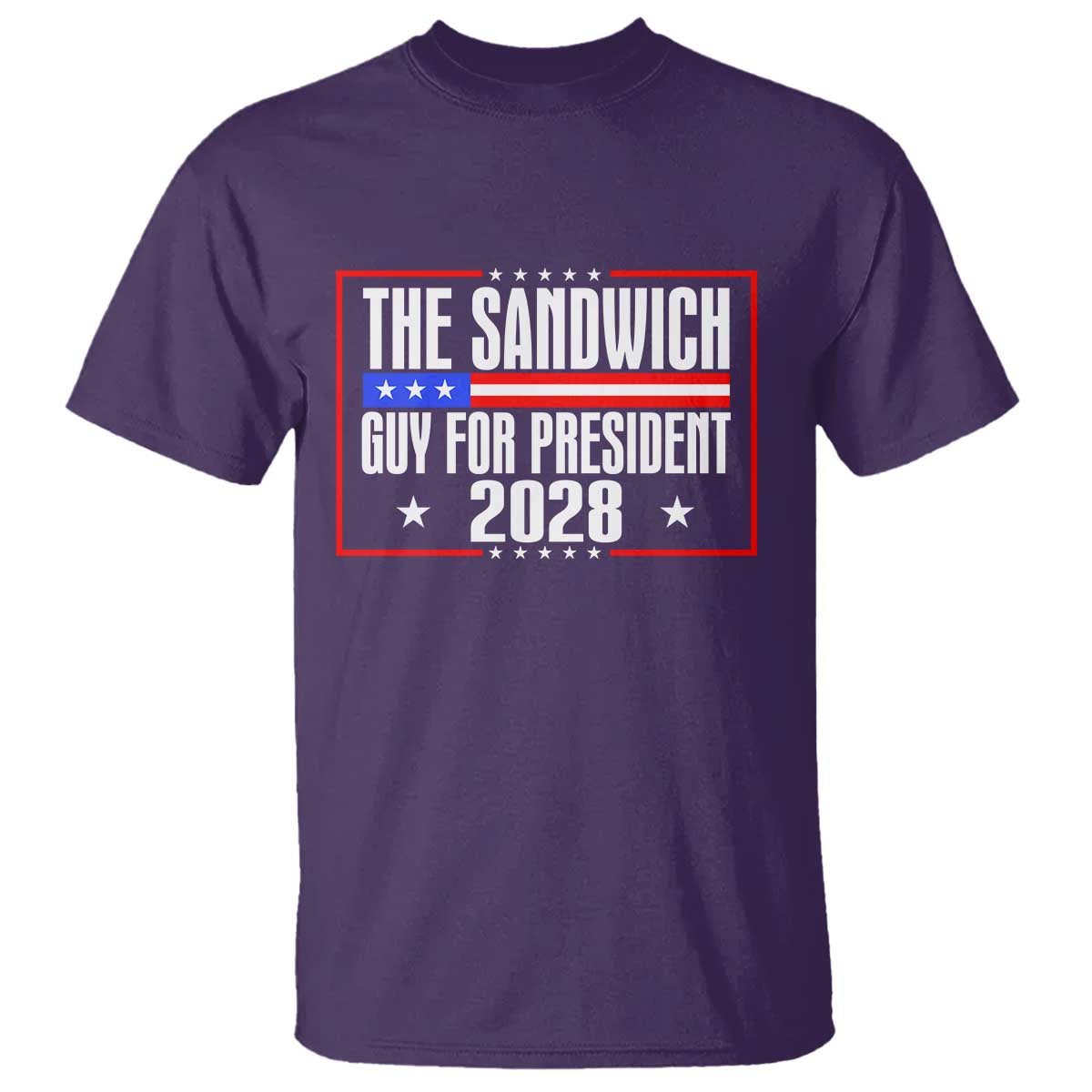The Sandwich Guy 2028 T Shirt Political Parody - Wonder Print Shop
