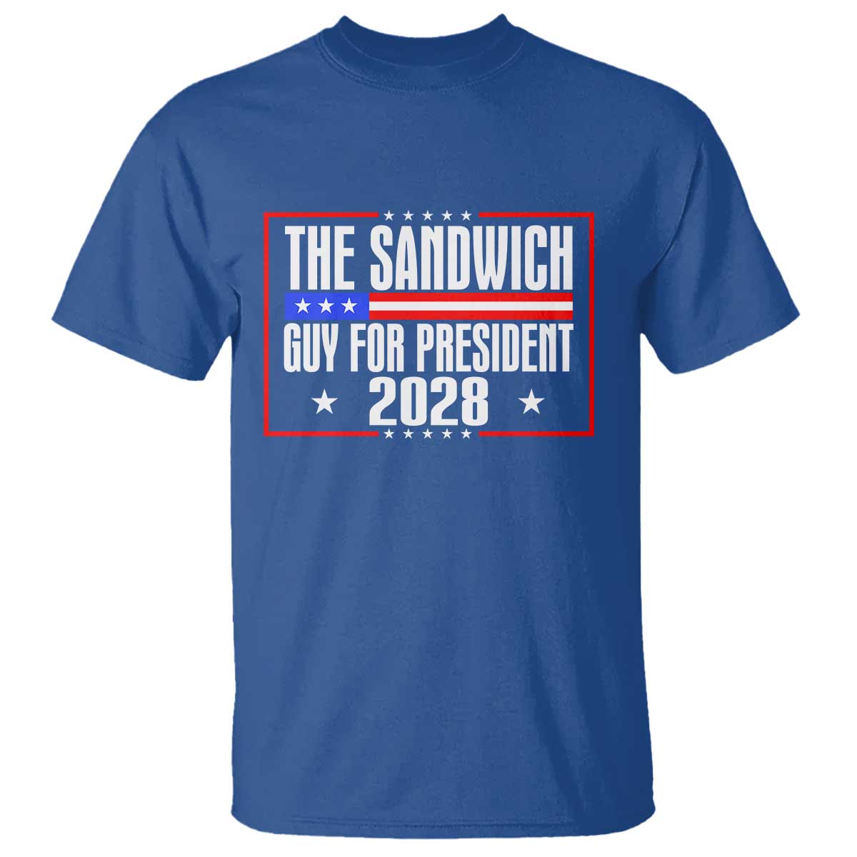 The Sandwich Guy 2028 T Shirt Political Parody - Wonder Print Shop