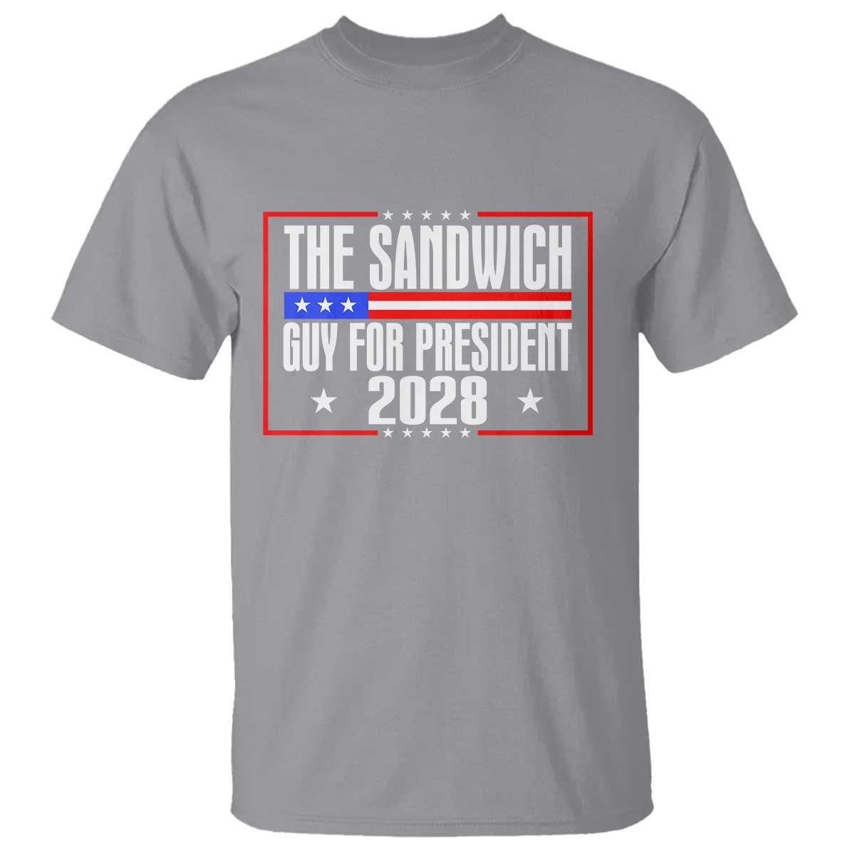 The Sandwich Guy 2028 T Shirt Political Parody - Wonder Print Shop
