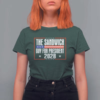 The Sandwich Guy 2028 T Shirt For Women Political Parody - Wonder Print Shop