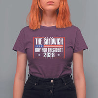 The Sandwich Guy 2028 T Shirt For Women Political Parody - Wonder Print Shop