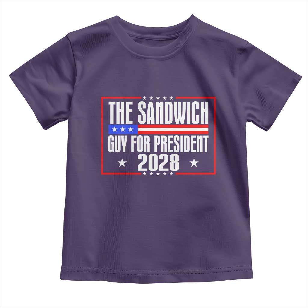 The Sandwich Guy 2028 Toddler T Shirt Political Parody - Wonder Print Shop