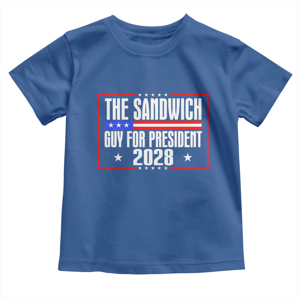 The Sandwich Guy 2028 Toddler T Shirt Political Parody - Wonder Print Shop
