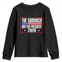 The Sandwich Guy 2028 Youth Sweatshirt Political Parody - Wonder Print Shop