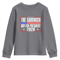 The Sandwich Guy 2028 Youth Sweatshirt Political Parody - Wonder Print Shop