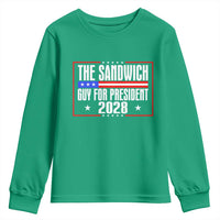 The Sandwich Guy 2028 Youth Sweatshirt Political Parody - Wonder Print Shop