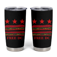 Free DC Funny Flag Parody Tumbler Cup Washington DC with Baguette Sandwich Twist - Wonder Print Shop