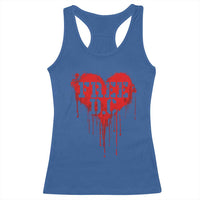 Free DC Graffiti Dripping Heart Graphic Racerback Tank Top Washington DC Pride Political Satire - Wonder Print Shop
