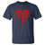 Free DC Graffiti Dripping Heart Graphic T Shirt Washington DC Pride Political Satire - Wonder Print Shop