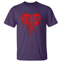 Free DC Graffiti Dripping Heart Graphic T Shirt Washington DC Pride Political Satire - Wonder Print Shop