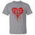 Free DC Graffiti Dripping Heart Graphic T Shirt Washington DC Pride Political Satire - Wonder Print Shop